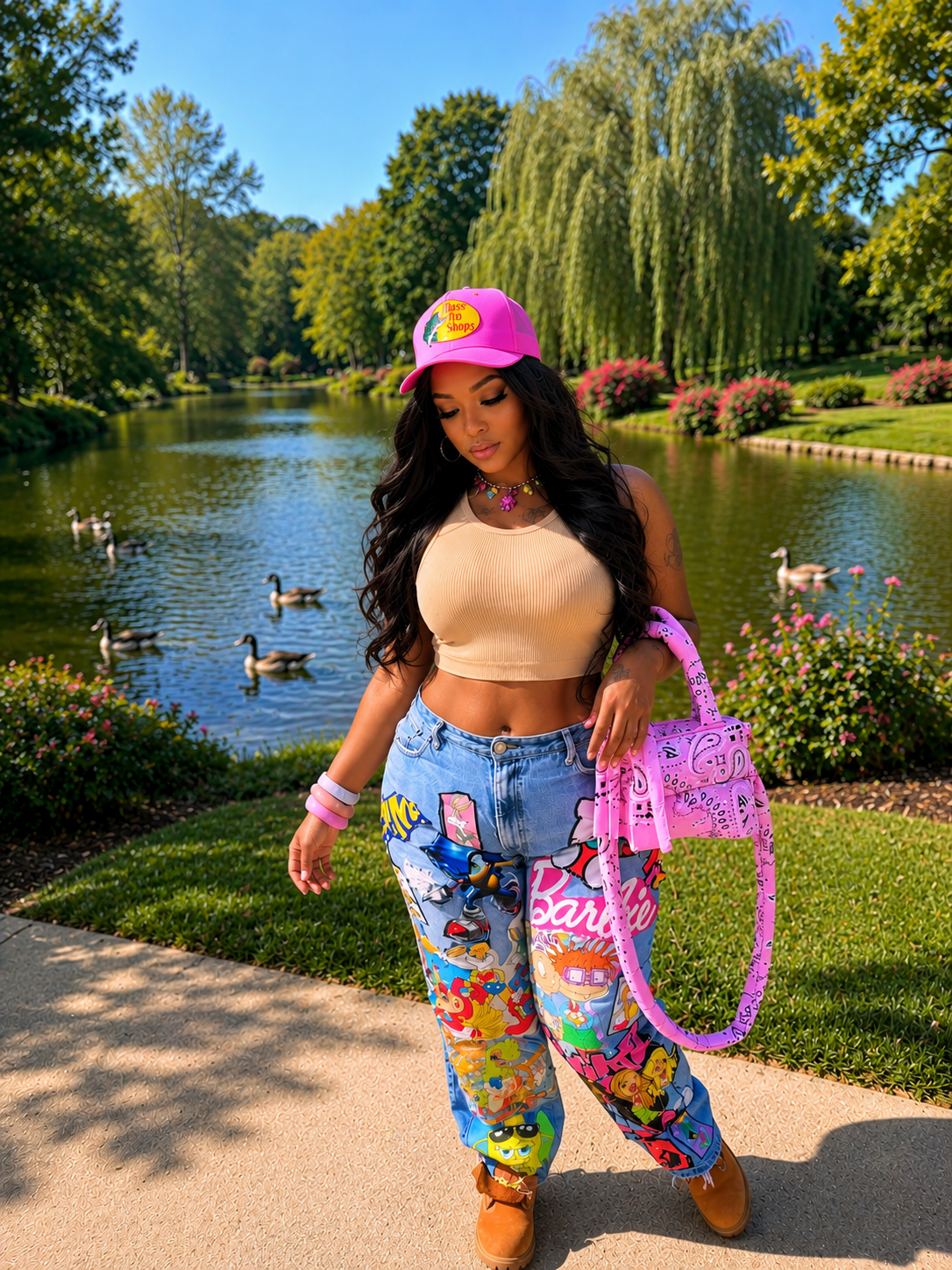 Graphics Jeans