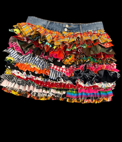 Always Extra Ruffle Mini Skirt